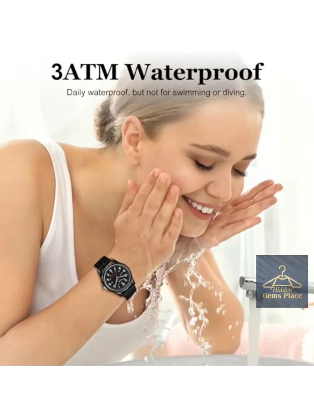 Unisex Quartz Wristwatch Military Time Silicone Strap Analog Easy Read